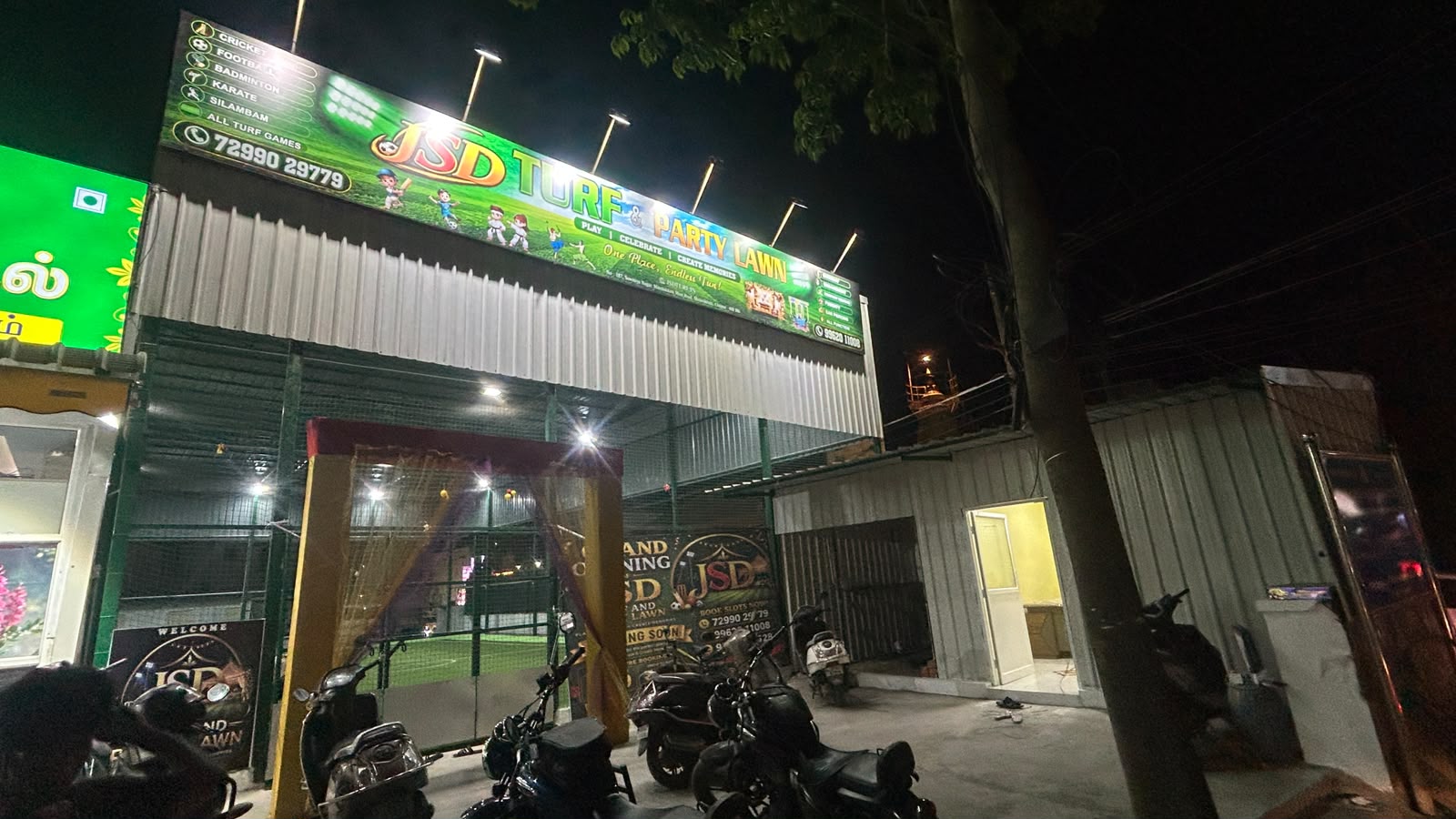 Party Lawn Chennai · JSD Turf Medavakkam